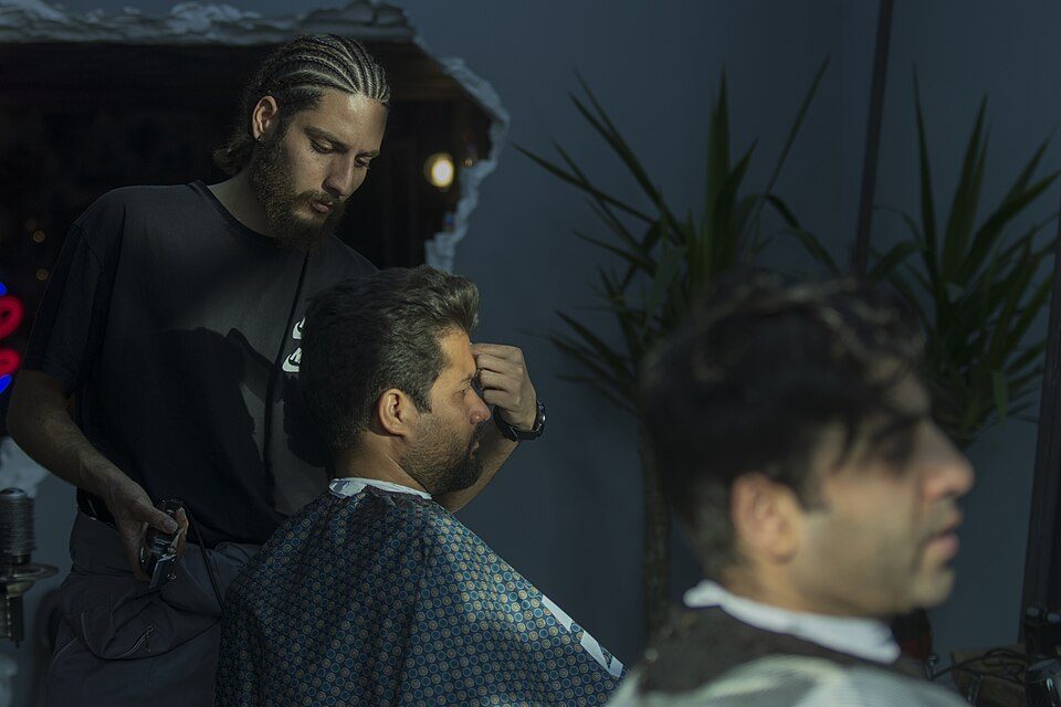 Corte de cabello y cepillado